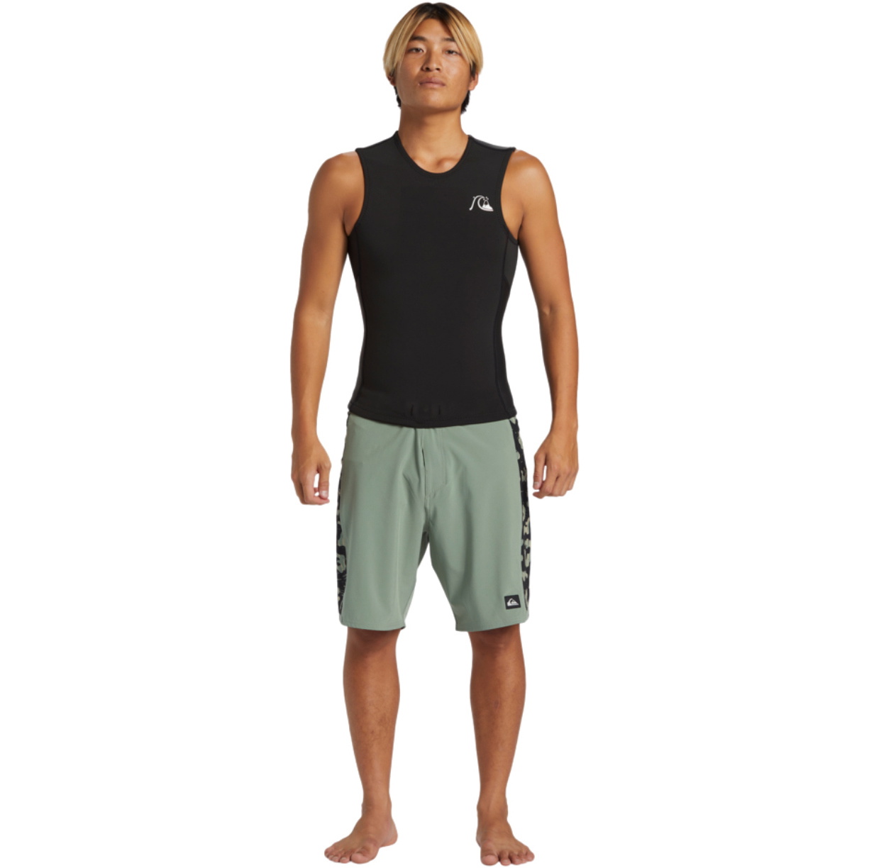 2026 Quiksilver Mens Original 1.5mm Vest AQYW803041 - Black